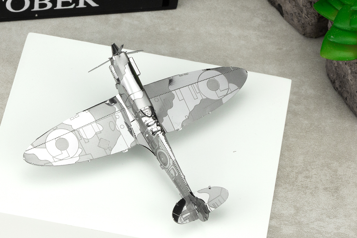 Metal Earth Supermarine Spitfire 3D Laser Cut DIY Metal Model Airplane
