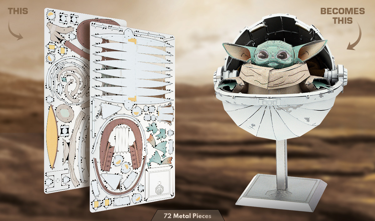 Metal Earth Star Wars The Child - Innovatoys