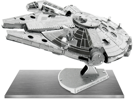 Metal Earth Star Wars Millennium Falcon 3d Diy Metal Models Desk Accessories Innovatoys