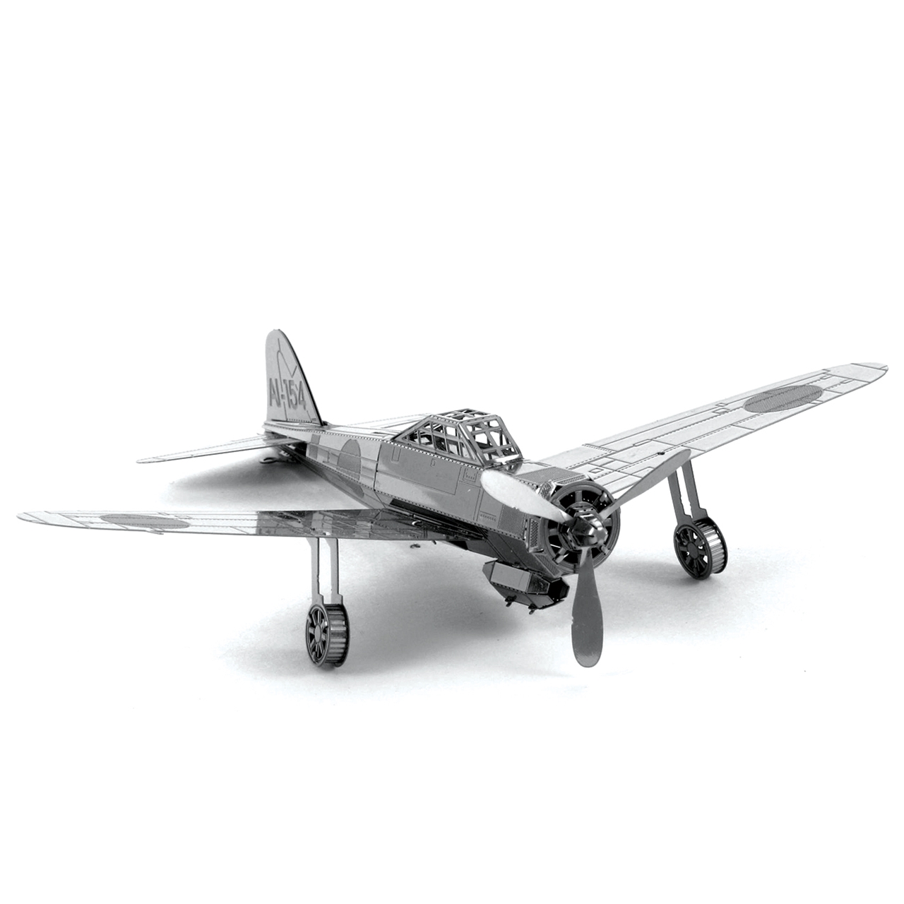 Set of 2 Metal Earth 3D Model Kits Mitsubishi Zero & F4U Corsair WWII Airplanes 