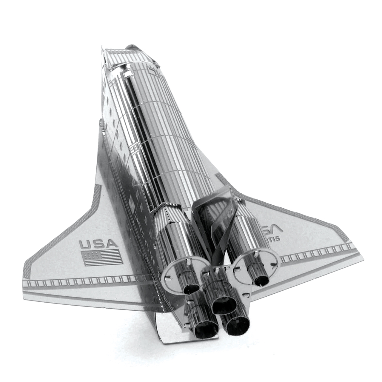 Metal Earth Space Shuttle Atlantis DIY laser cut 3D steel model kit 