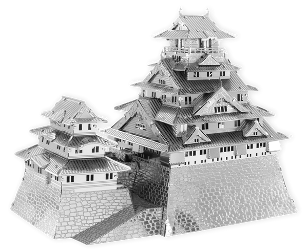 Metal Earth Himeji Castle DIY Laser Cut 3d Steel Model Kit for sale online 
