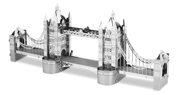 London Tower Bridge Metal Earth 3D Laser Cut Metal Model Fascinations 