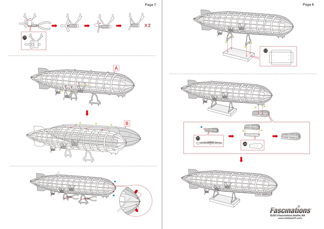 Graf Zeppelin Metal Earth - Innovatoys