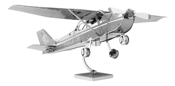 Fascinations Metal Earth Spirit of St Louis  3D Miniature Steel Airplane Model 