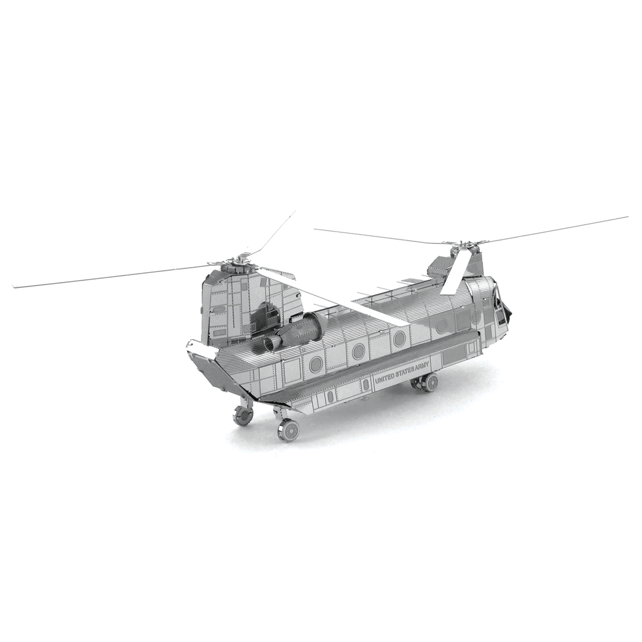 Metal Earth 3D Laser Cut Miniature Model Kit CH-47 Chinook Helicopter 