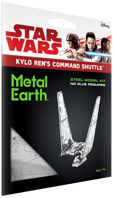 Star Wars Kylo Ren´s Command Shuttle 3D Puzzle Metall Modell Laser Cut Bausatz 