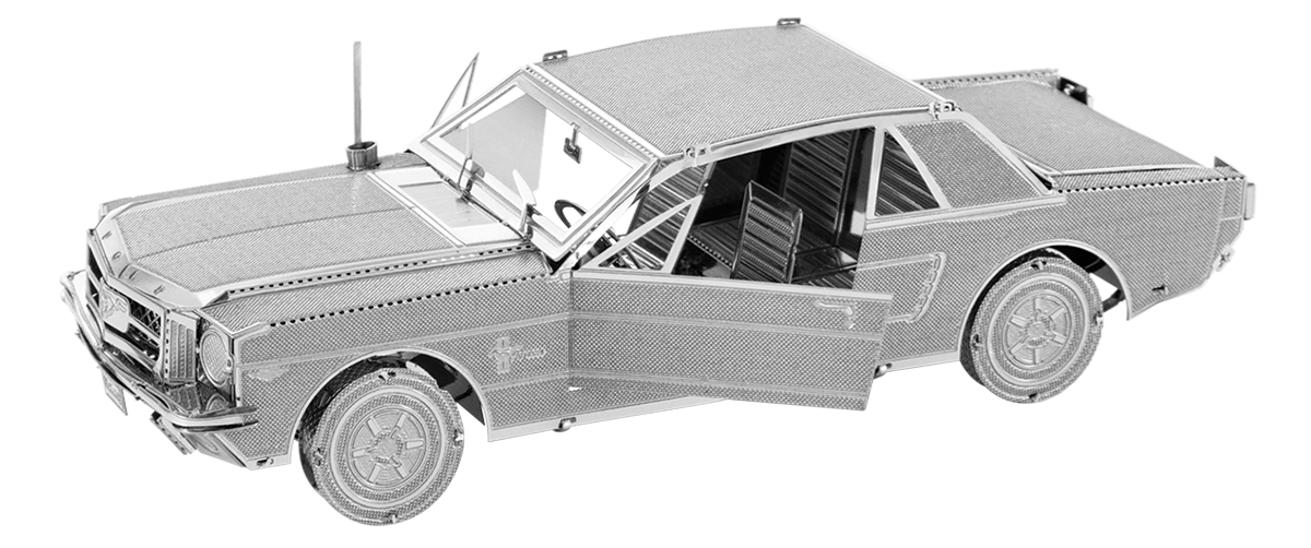 Metal Earth 1965 Ford Mustang - A2Z Science & Learning Toy Store