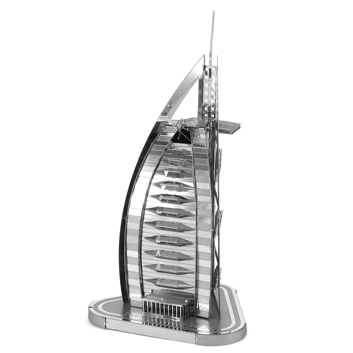 Burj al Arab Dubai UAE 3D Puzzle Metall Modell Laser Cut Bausatz,NEU 