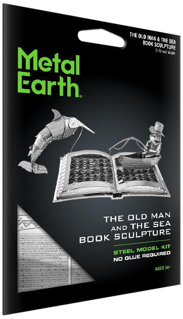 MMS117 - The Old Man and the Sea Book Sculpture 
