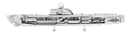 Picture of German U Boat Type XXI   