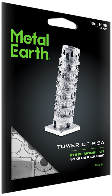 Details about   Metal Earth Fascinations The Leaning Tower of Pisa original 3d metal puzzle 