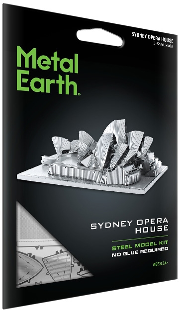 Sydney Opera House Metal Earth 3D Laser Cut Metal Model Fascinations Australia 