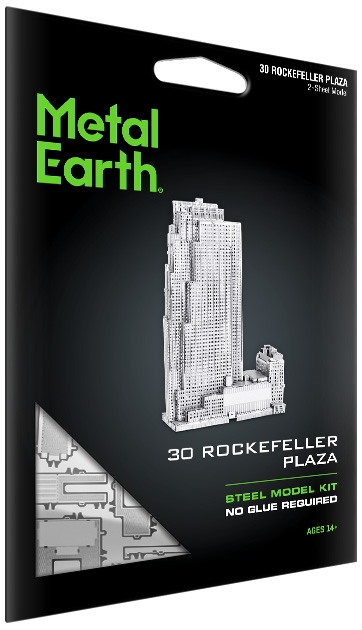 Metal Earth 30 Rockefeller Plaza Model Kit NEW IN STOCK 