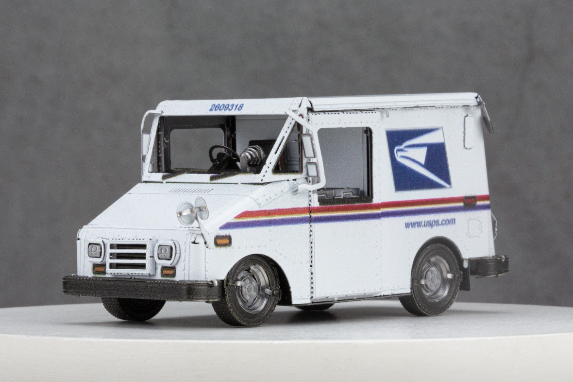 MMS468 - USPS LLV Mail Truck