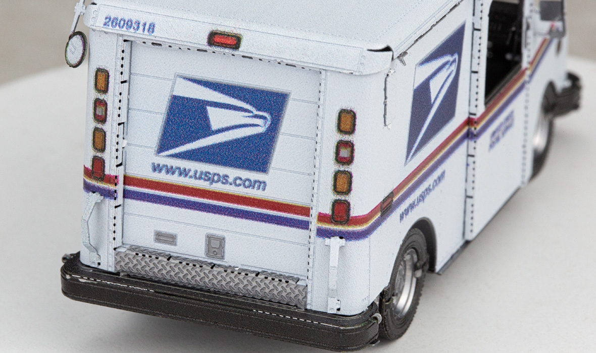 MMS468 - USPS LLV Mail Truck