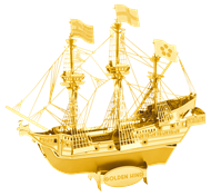 Picture of Gold Golden Hind  