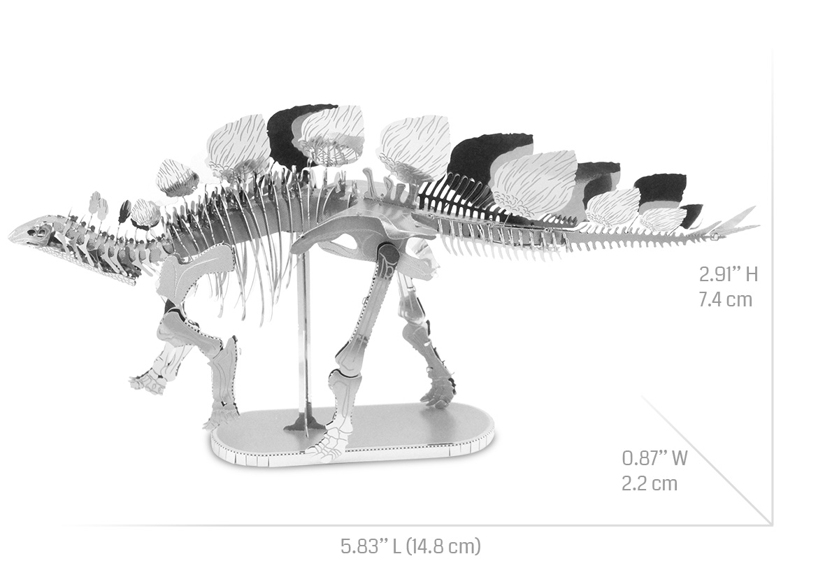 Fascinations Metal Earth 3D Laser Cut DIY Model Kit Dinosaur Pteranodon Skeleton 