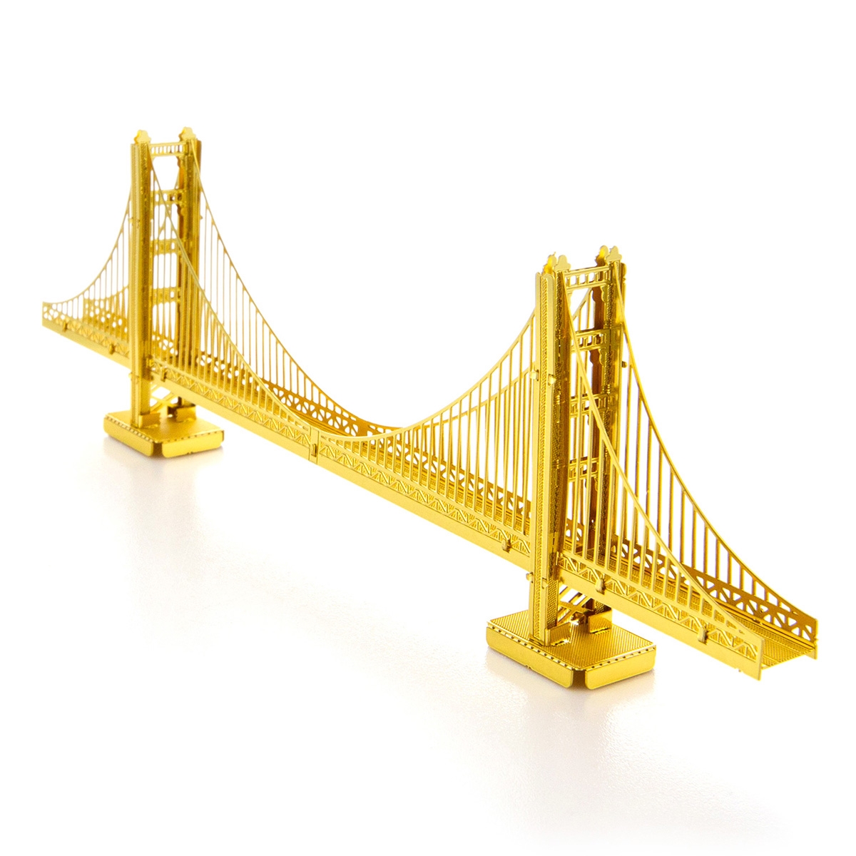 SET of 2 Metal Earth Golden Gate Bridge & Cable Car 3D Laser Cut DIY Model Kits 