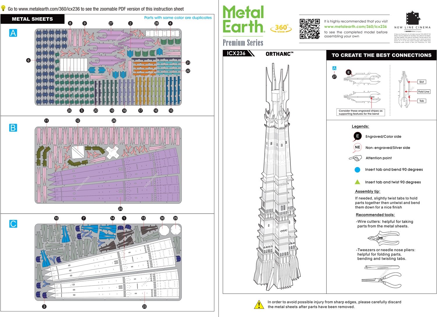 instruction sheet ICX236 - Orthanc™