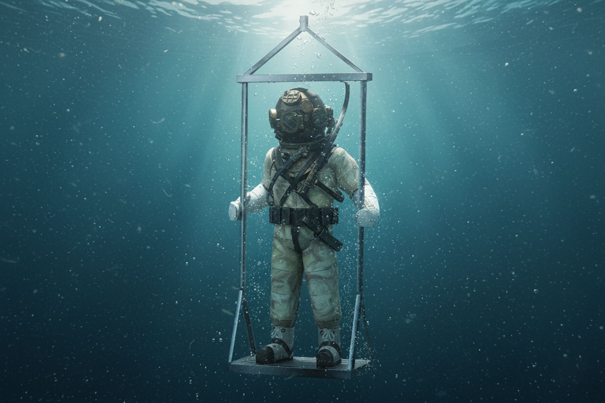 PS2026 - Vintage Diving Suit
